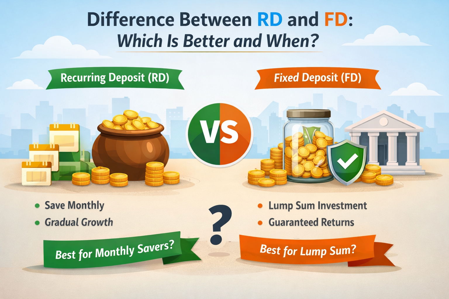Difference Between RD and FD